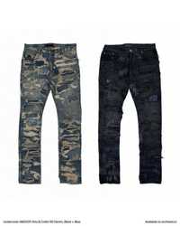 Blugi Inspirati dupa Undercover 85 Denim Distressed