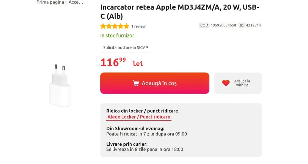 Iphone 16 Pro Max 256GB Black Titanium impecabil