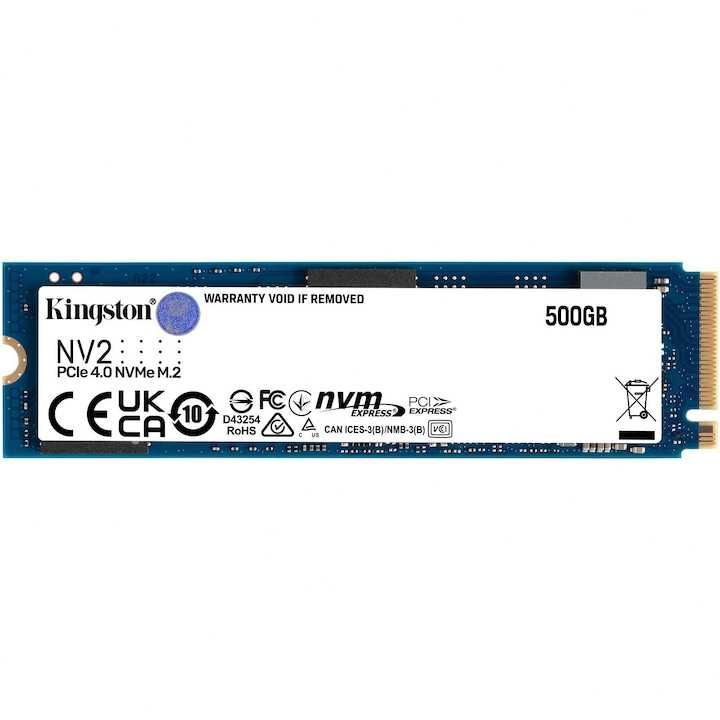 Памет Solid State Drive (SSD) Kingston NV2 500GB, PCIe 4.0 NVMe, M.2.