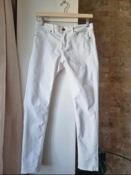 Blugi skinny albi H&M