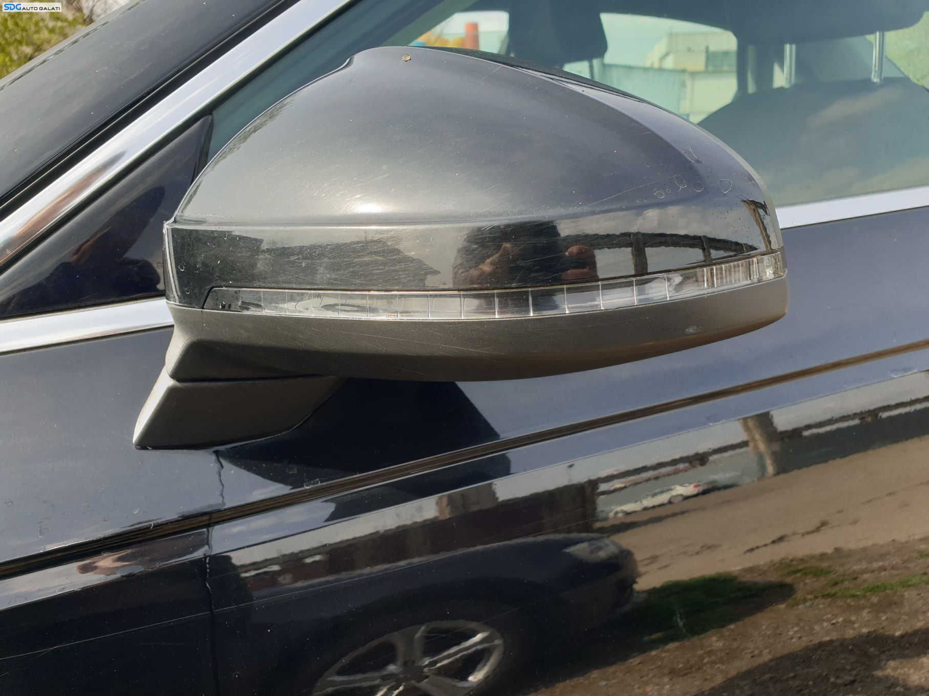 Oglinda Electrica Stanga cu Incalzire Fara Rabatare Pliere Audi A4 B9 2015 - 2025 Culoare LY9B [K4052]