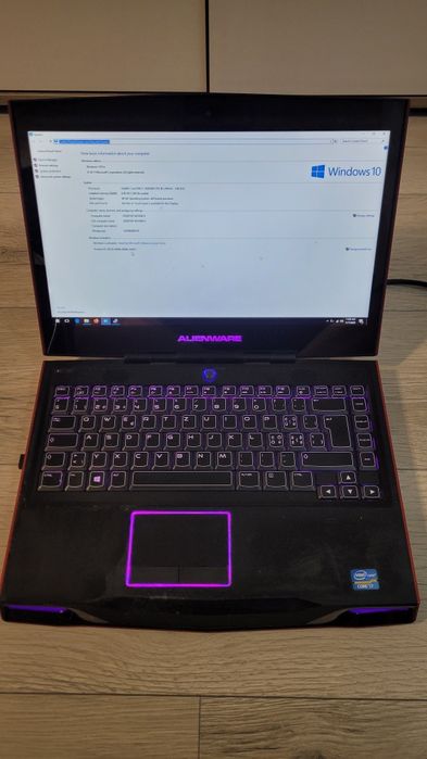 Laptop Alienware M14X intel i7 3630QM 2.4 GHz / 8 GB / 1000 / GT 650M