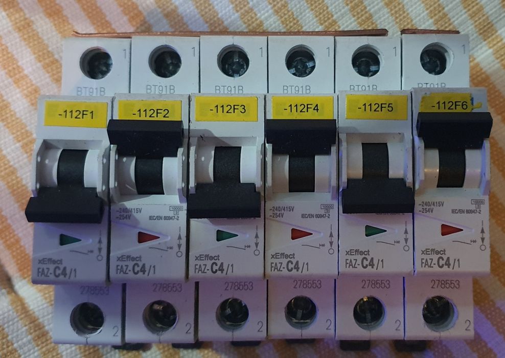 Întrerupător de supracurent; 230/400VAC;