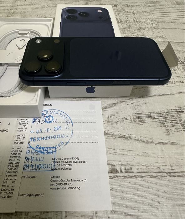 НОВ Iphone 17 Pro 256GB Blue 5G 24м. ТЕХНОПОЛИС
