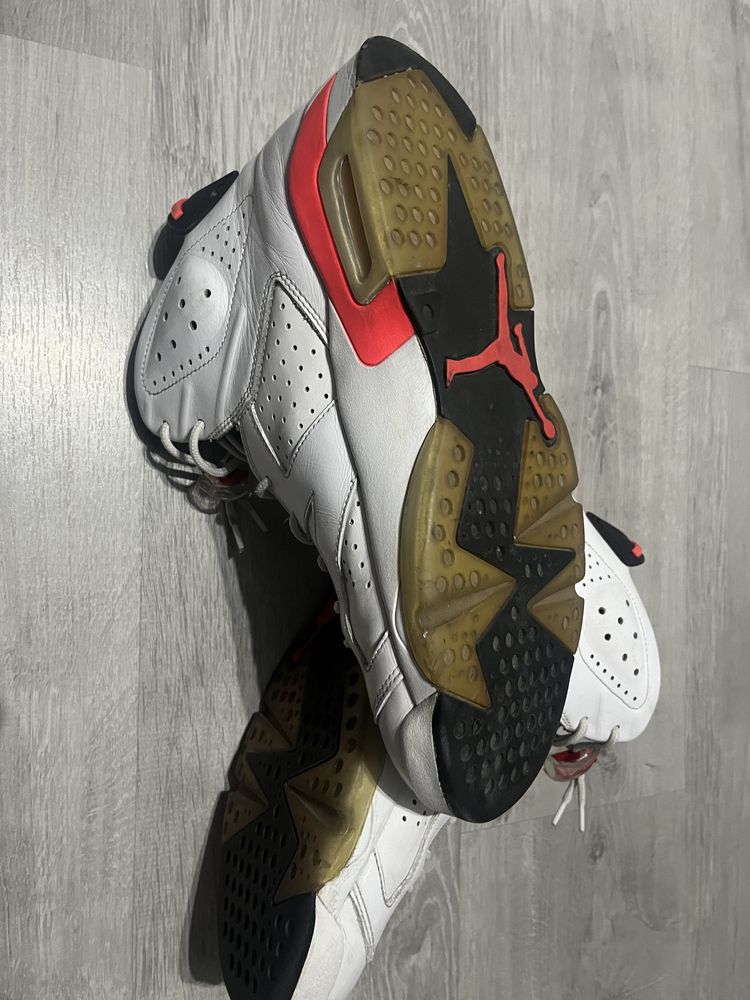 Air Jordan 6 Retro White Infrared