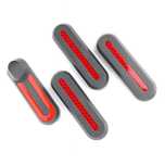 Set 4 capace protectie si stickere reflectorizante Xiaomi M365 Pro 1S
