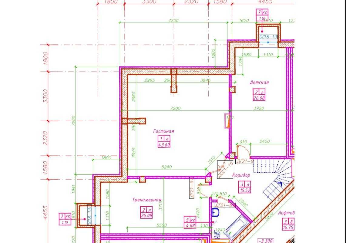 Срочно продаётся 6-ти комнатная в Мирабадском р. в ЖК "Гринвич" (НБ)