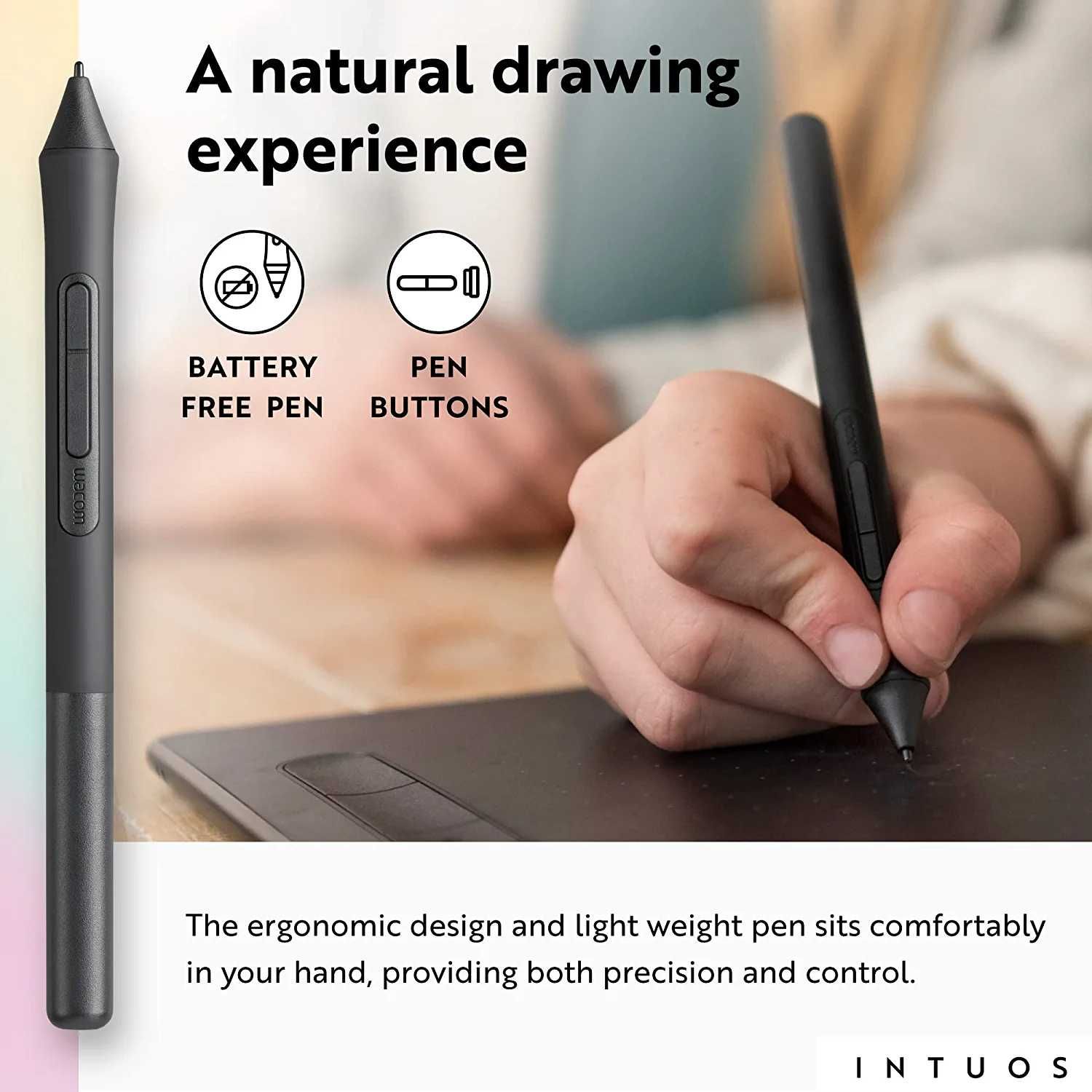 Графический планшет Wacom Intuos Small Graphics Drawing Tablet