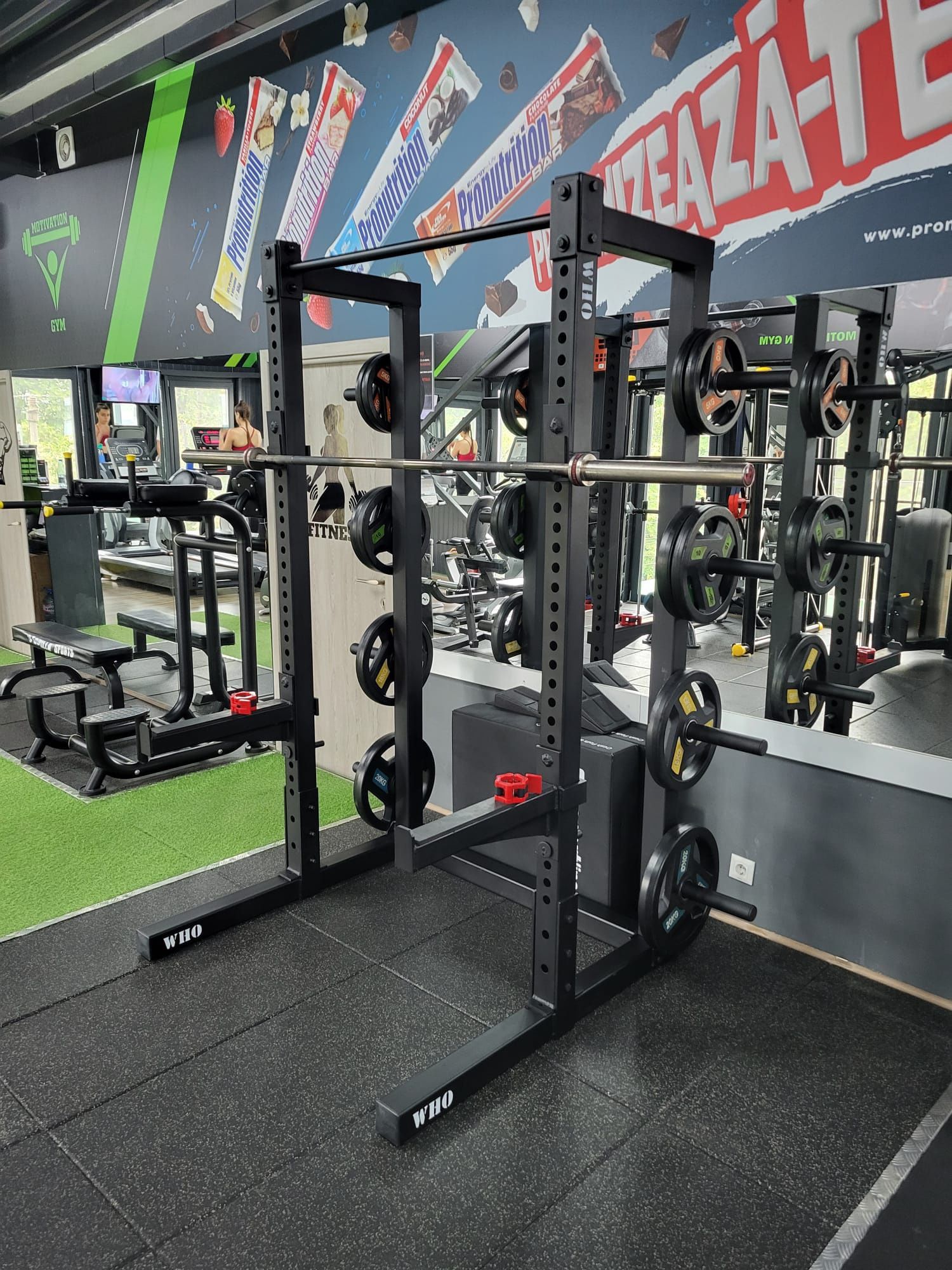 Statie rack half rack cadru antrenament funcțional