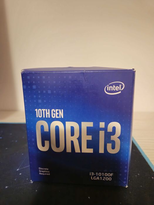 Procesor i3-10100f ,boost pana la 4,3 GHZ