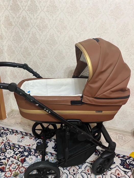 Коляска. 2в1 Adamex Rimini Ri221 коричневый