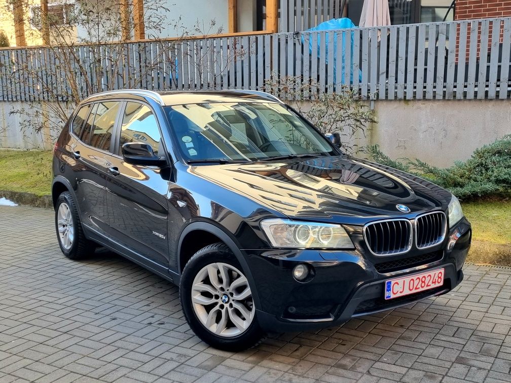 Bmw X3-Xdrive-2012-Automat-Interior Maro-Garantie!!