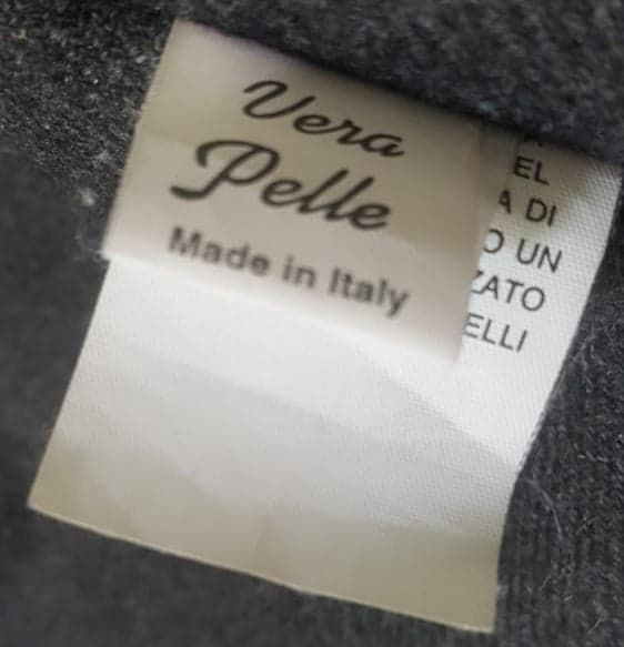 Vand HAINA BARBATEASCA DIN PIELE 100%, Italia, masura 50