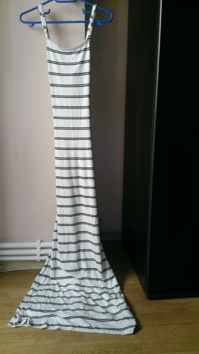 rochie vara model alb -negru