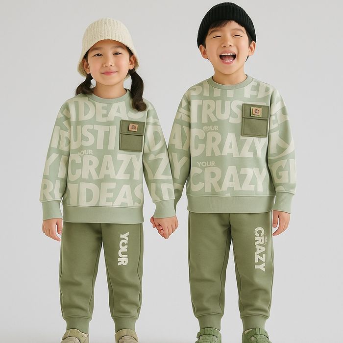 Детские осенние комплекты для мальчиков и девочек от 3-8 лет