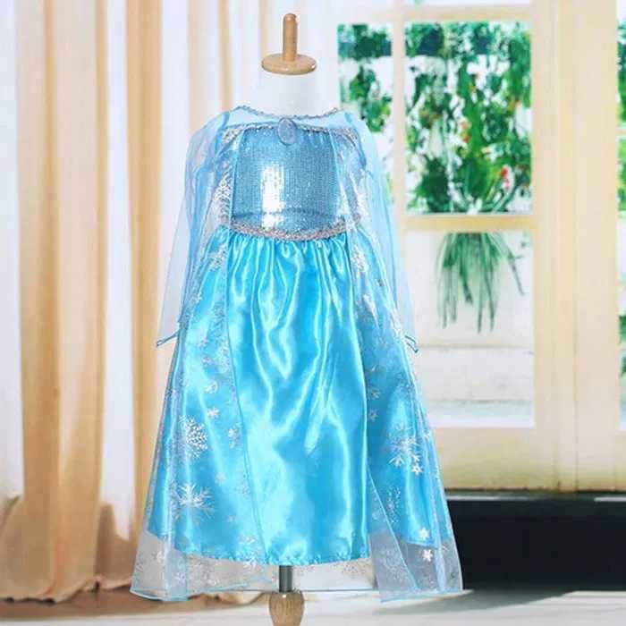 Rochie rochita printesa frozen elsa NOUA 2, 3, 4, 5, 6 ani