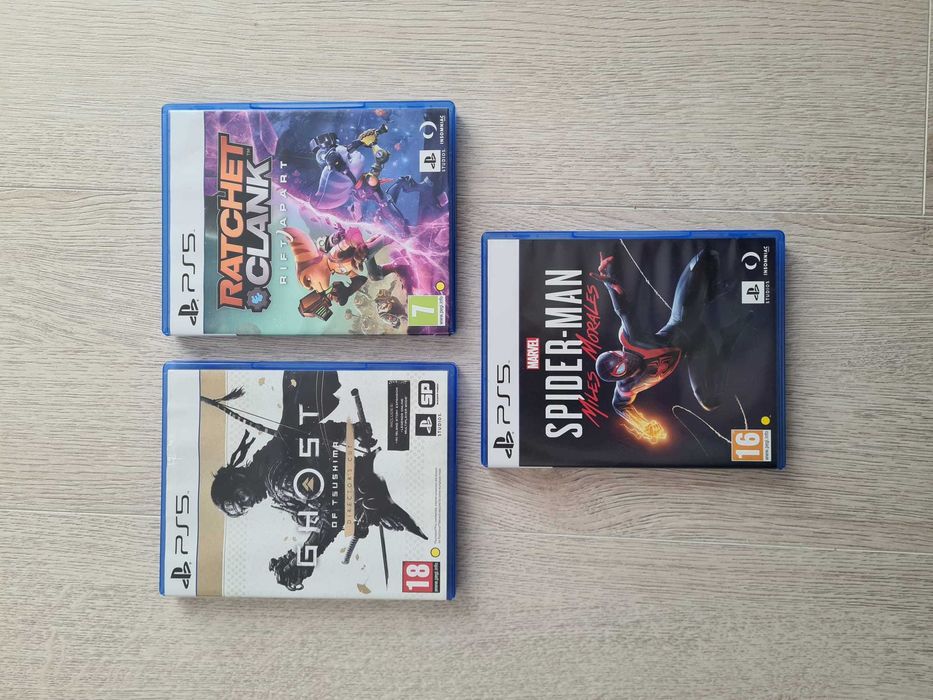 Jocuri Pentru Playstation 5 PS5 Callisto Protocol, Spider Man, ratchet