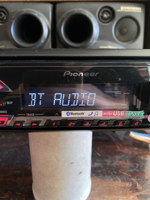 Pioneer MVH-350BT - BLUETOOTH, USB, Aux авто радио плеър за кола cd сд
