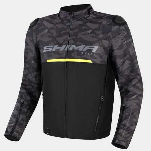 Текстилно мото яке SHIMA DRIFT CAMO ,всички протектори,вентилация