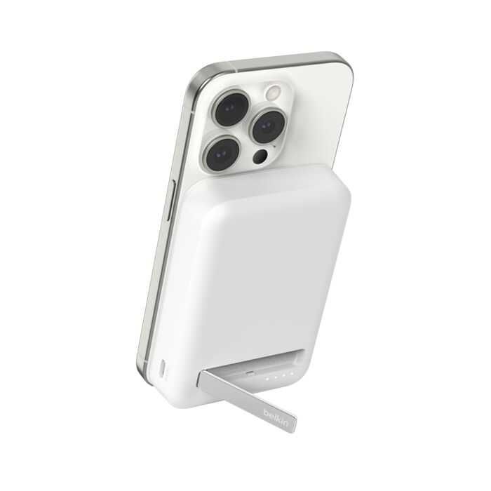 Belkin 10000mAh външна батерия с Qi2 (15W) и стойка