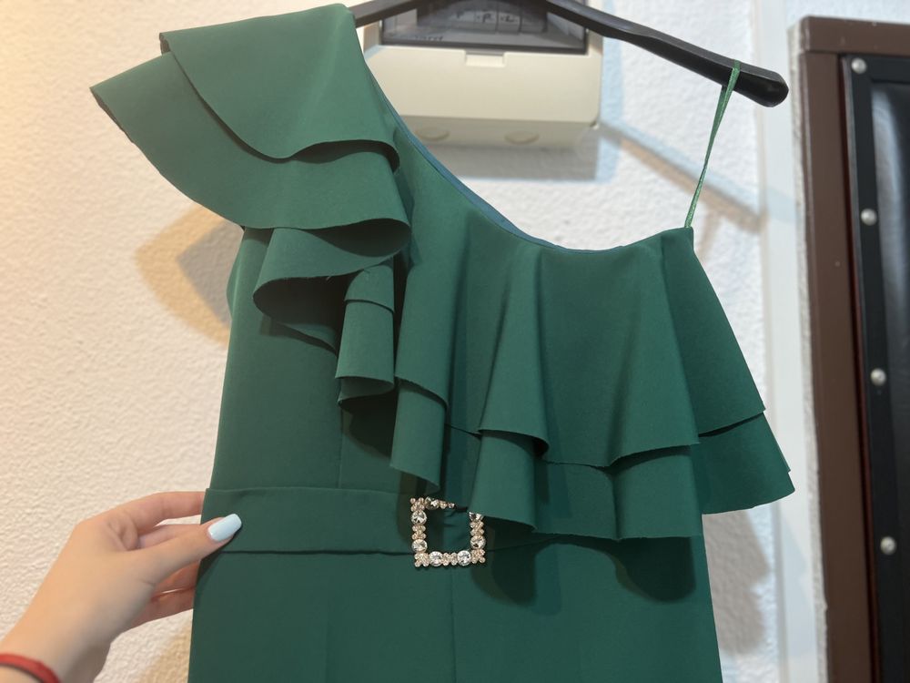 Salopeta ocazie verde smarald