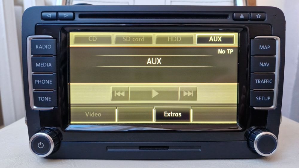 Navigatie VW RNS 510 LED ( 2014 ) + Harti + Cod Pin + Antena GPS !