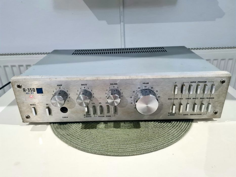 Amplificator A-350 Vintage Hi Fi Romanesc