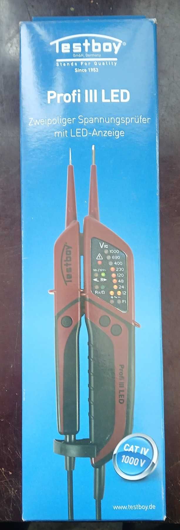 Тестер за напрежение Testboy Profi III LCD