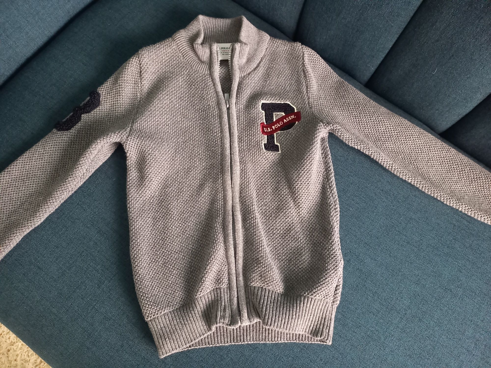 U.S polo ASSN жилетка, блуза и дънки