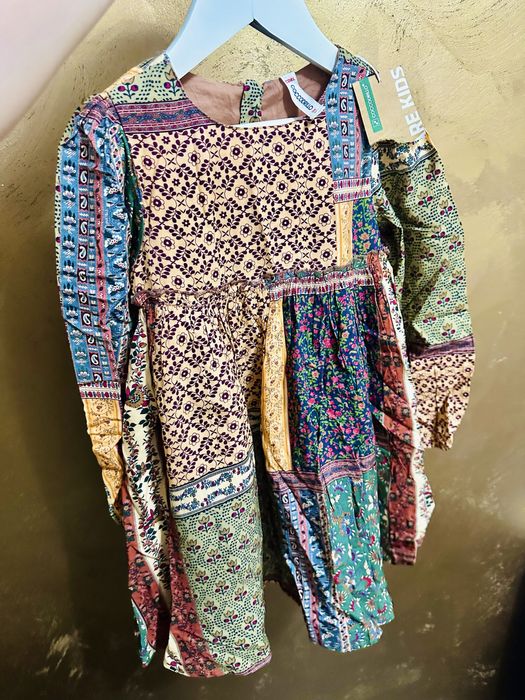 Rochie cocodrillo fetite 98 ( 2 - 3 ani) - noua cu eticheta