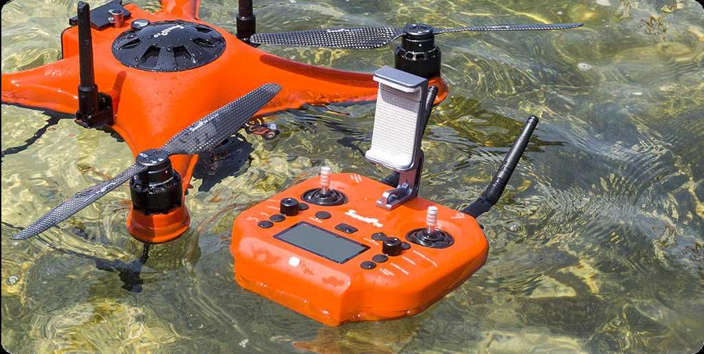 Водоустойчив дрон SwellPro SplashDrone 4 + Гимбъл + Сонар