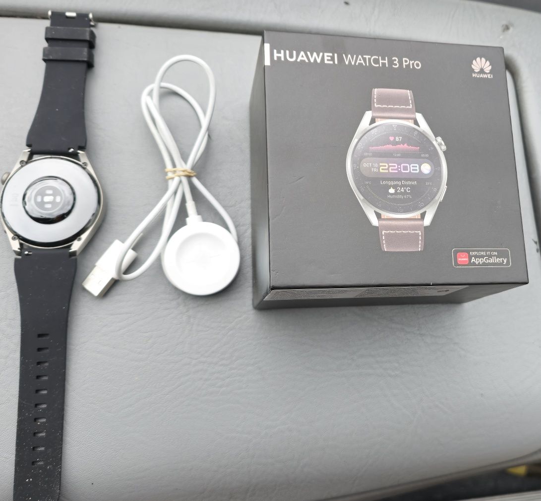 Huawei watch 3 pro неразличими от нов.