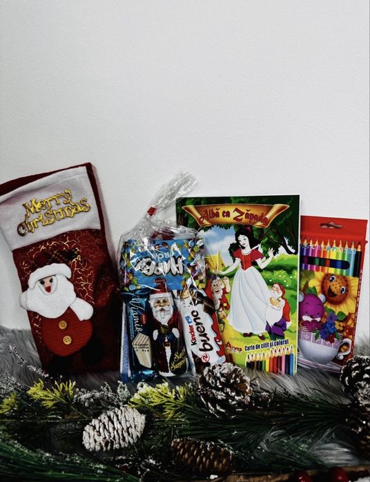 Cadou/set/boo basket craciun/1/8martie/aniversare pt cei mici si mari