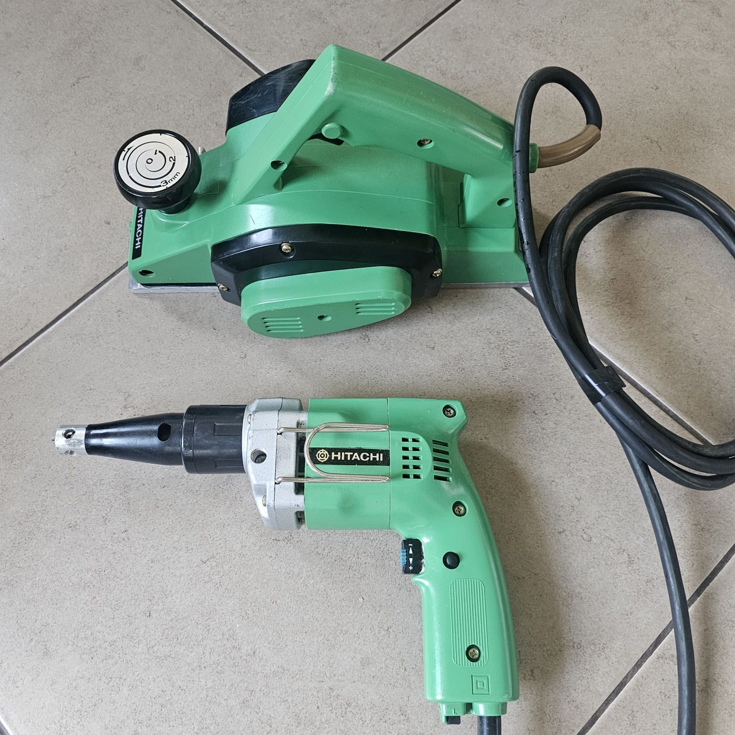 Masina rindeluit(rindea electrica)/Șurubelnita rigips Hitachi/Hikoki