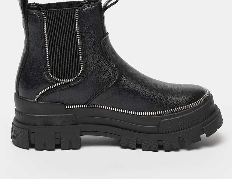 Buffalo - Боти от еко кожа с масивна подметка