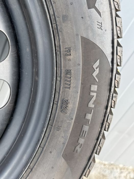 Jante Opel Astra K cauciucuri iarna Pirelli Powercy 205/55/R16 DOT24