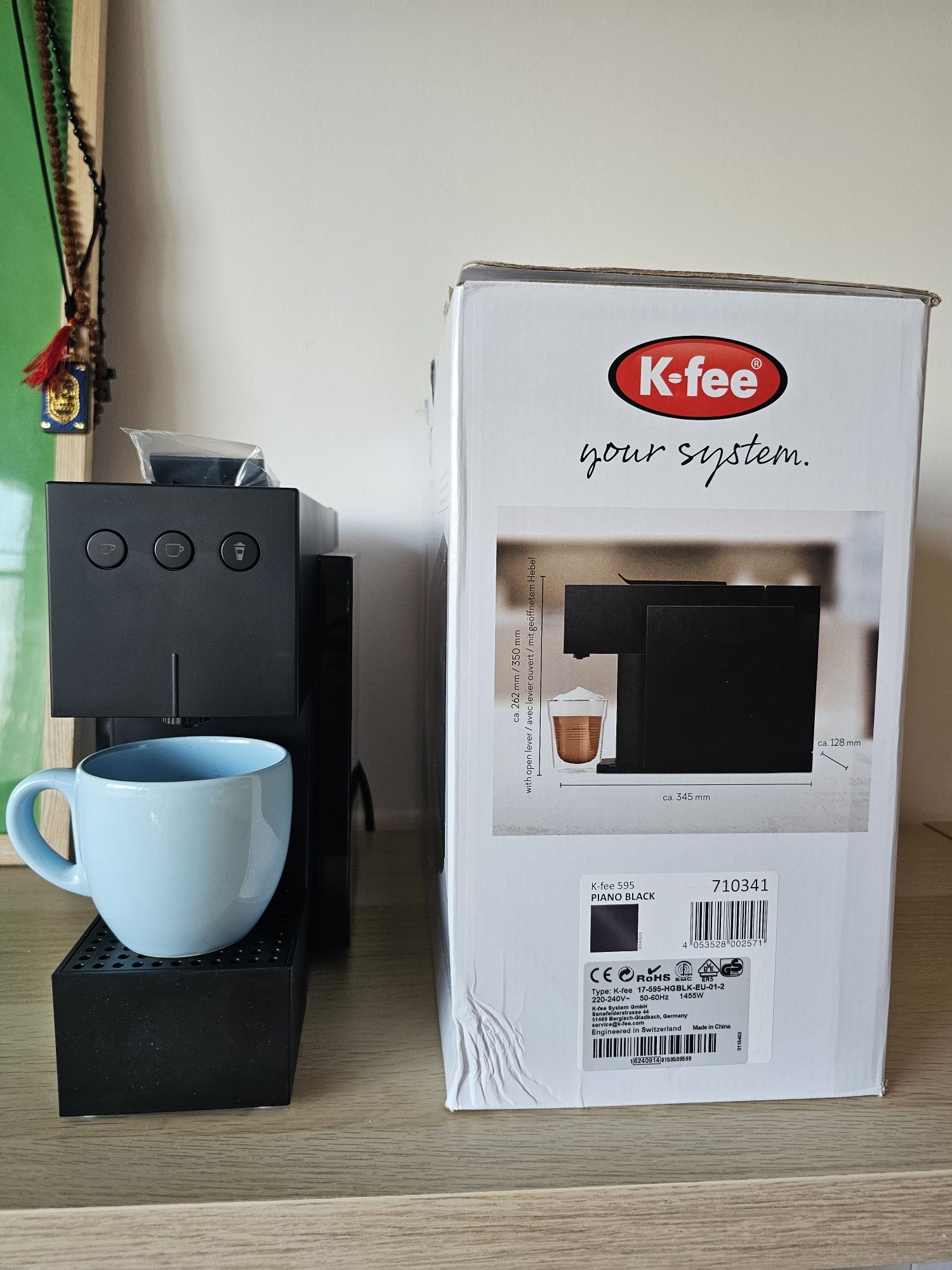 Brand New K-Fee Square Coffee Machine – Capsule System for Espresso, T