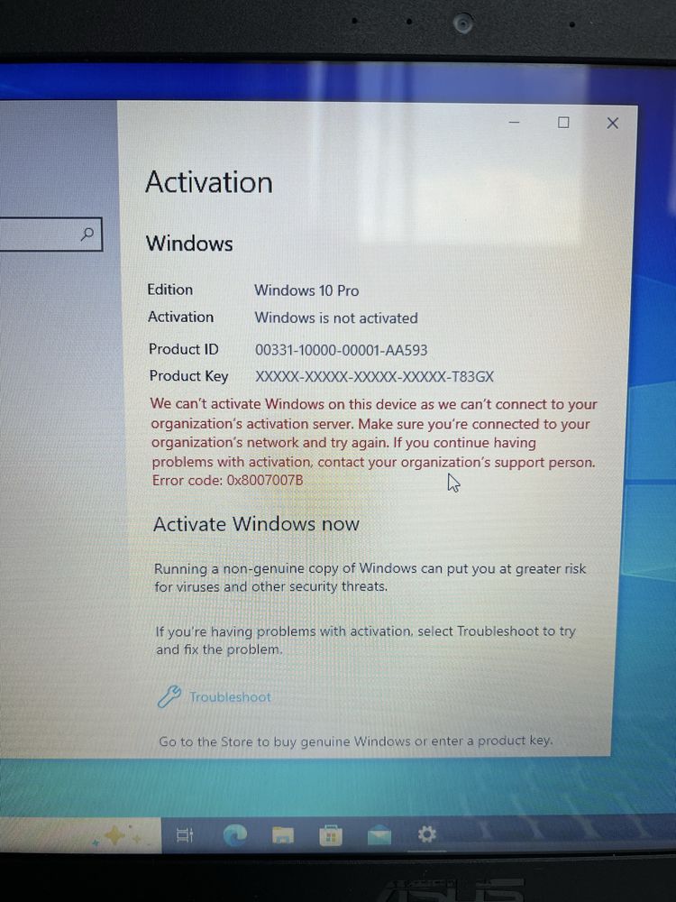 ASUS X541N/ Intel N4200/ 4GB RAM/ 476GB HDD