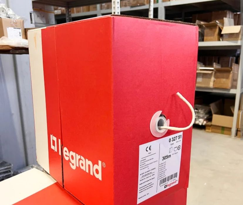 Кабель Legrand кат. 5е UTP 4 пары кат. 5е PVC 305м
