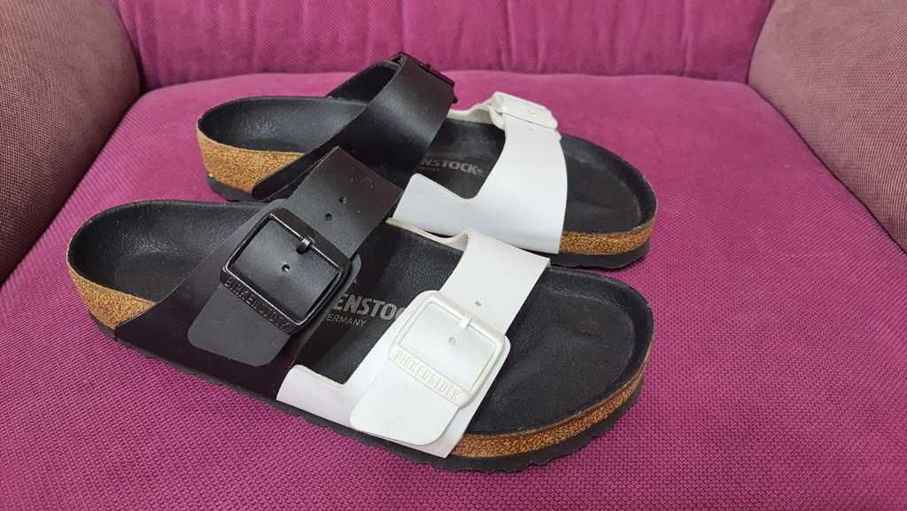 Sandale saboti Birkenstock Arizona Split marimea 38