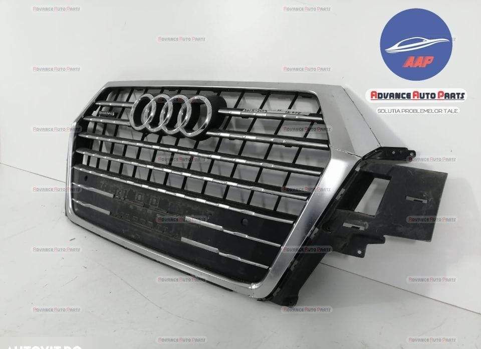Оригинална централна решетка със сензори Ауди Q7 / Audi Q7 4M Оригинал