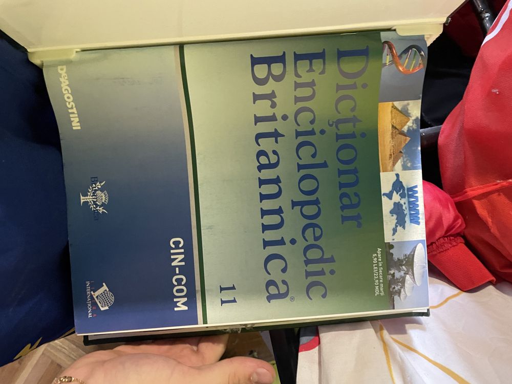 Dictionar enciclopedic britannica Deagostini Britanica ca nou