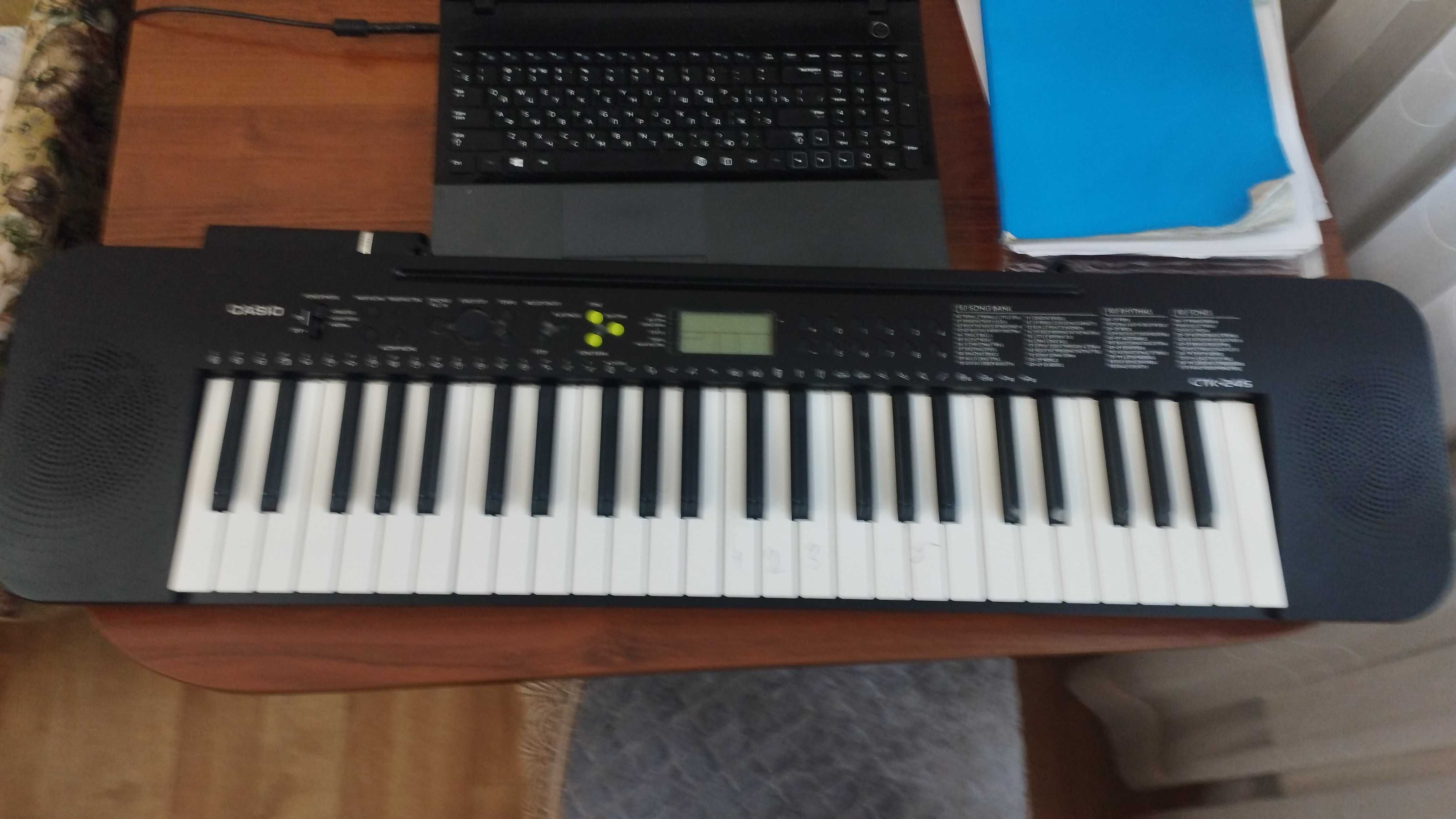 Продам синтезатор CASIO CTK - 245, в отличном состоянии!!!