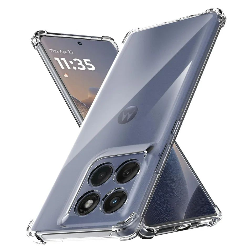 Motorola Edge 60 Pro / 60 / Fusion / Удароустойчив TPU силиконов кейс