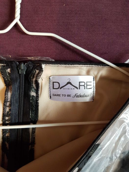 Rochie ocazie neagra cu dantela