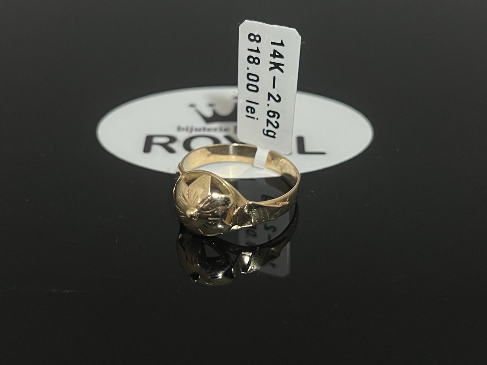 Bijuteria Royal CB : Inel dama aur 14k 2,62gr Marime 18