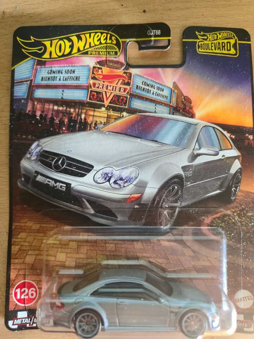 Hot Wheels Premium Mercedes - Benz CLK 63 AMG BLACK SERIES