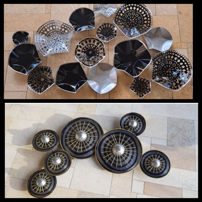 Decorațiuni de perete 3D metalice (Metallart)