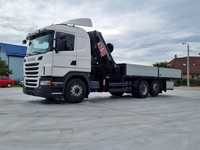 Scania, Camion cu macara , Hiab , Macara