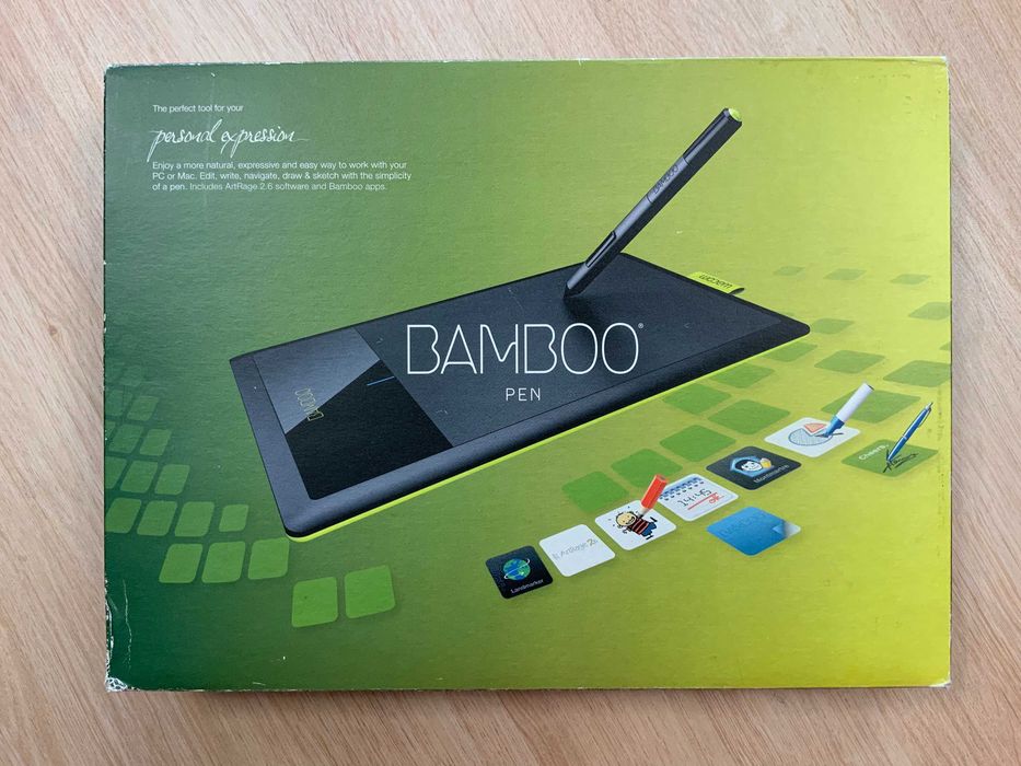 Графичен таблет WACOM Bamboo Pen CTL-470K Пълен комплект!